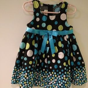 Ashley Ann Polka Dot Dress